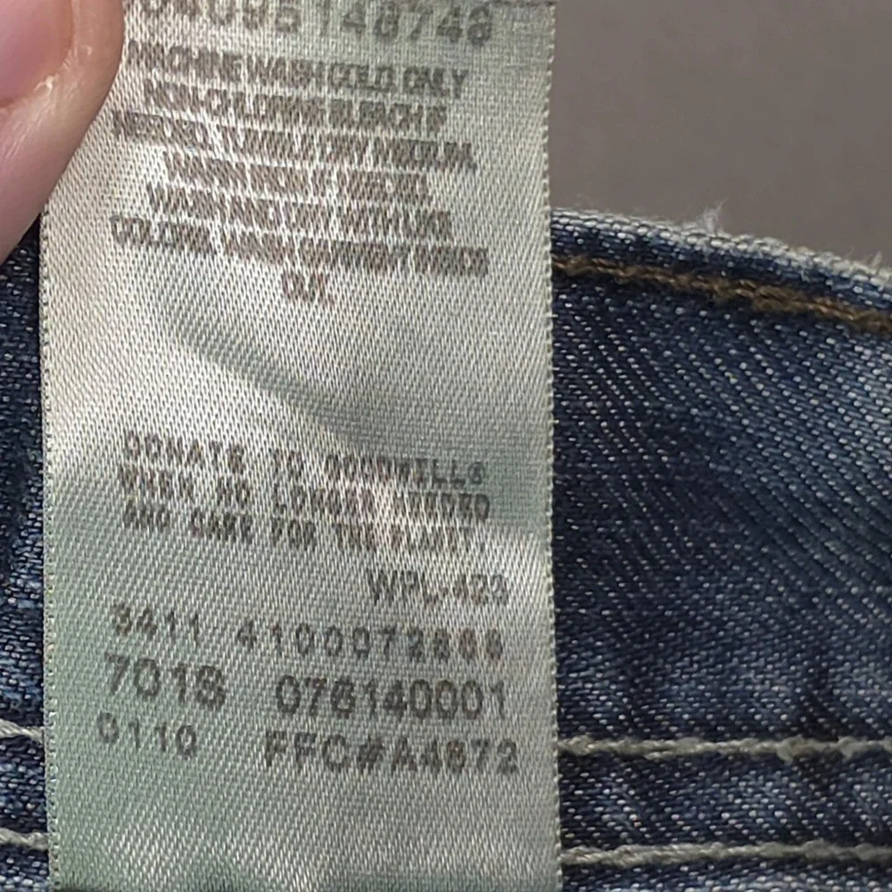 Levi's 514 Slim Straight Jeans Mens 29x30 Medium Blue Wash Zip Pockets Y2K Denim